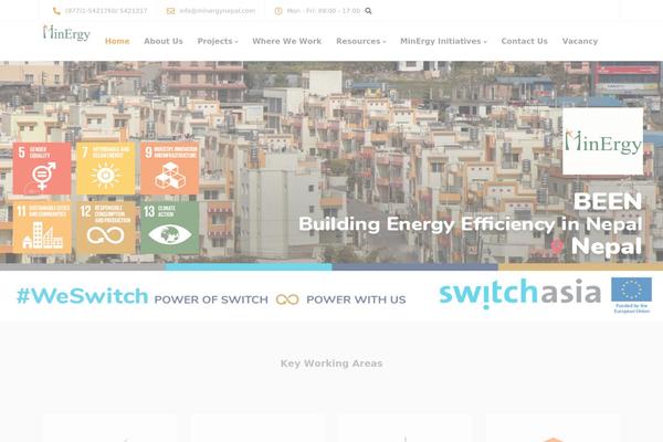 Ekko theme site design template sample