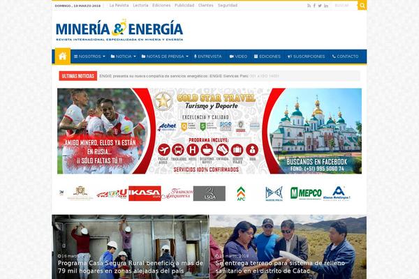 Site using WordPress Thumbnail Slider plugin