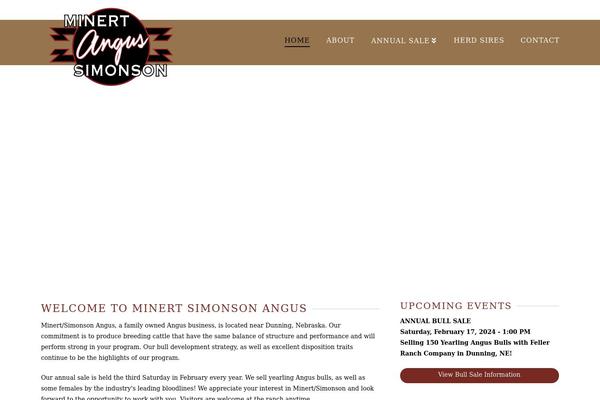 Site using Cornerstone plugin