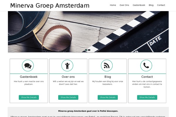 Hathor theme site design template sample