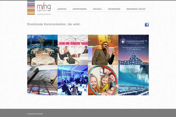Nemesis theme site design template sample