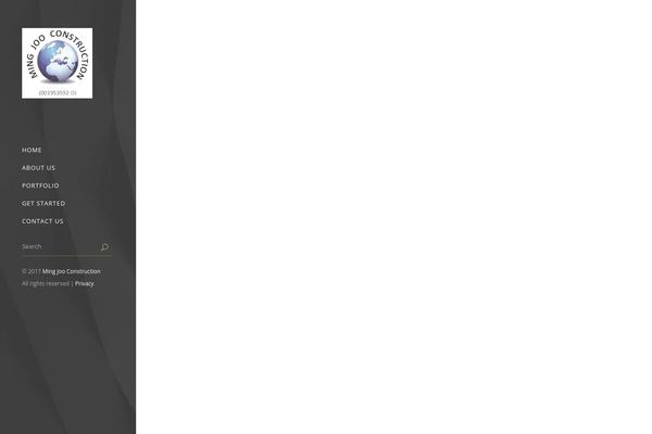 Ratio theme site design template sample