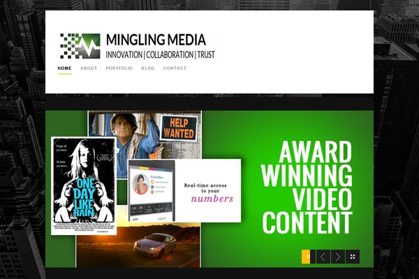 Boxter theme site design template sample