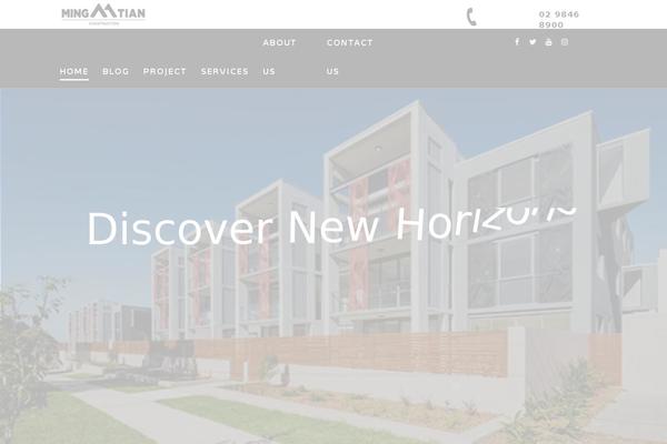 Kakia theme site design template sample