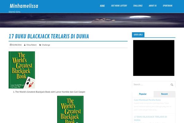 Glades theme site design template sample