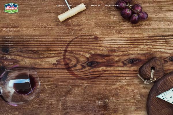 minhaswinery.com site used Astrid-child