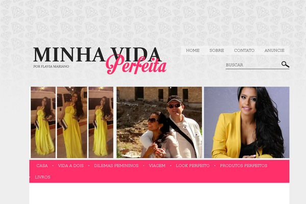 Blog theme site design template sample