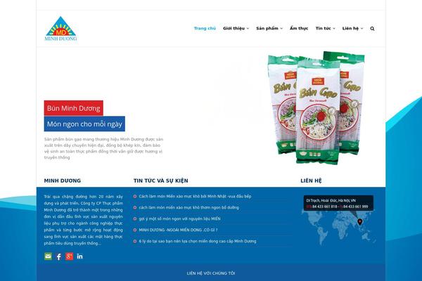 Strata theme site design template sample
