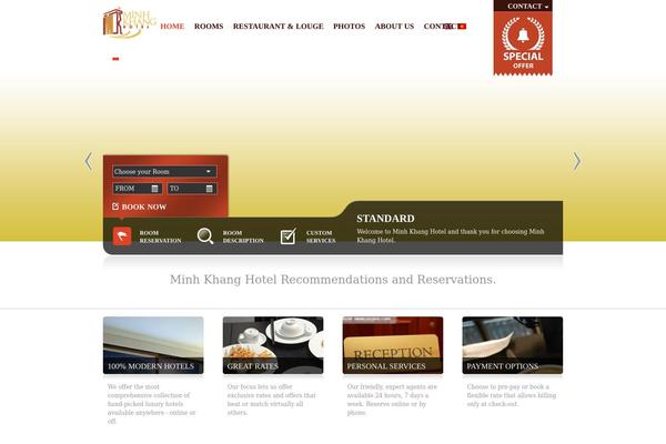 Guesthouse theme site design template sample