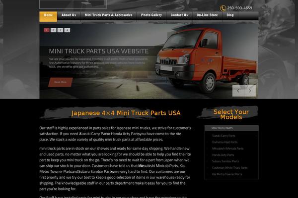 Site using Skitter Slideshow plugin