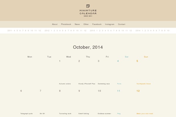 Site using Realtime-calendar plugin