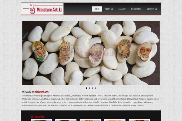 Picturesque theme site design template sample