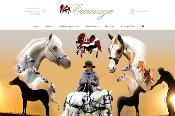 Equestrian-centre-child theme site design template sample