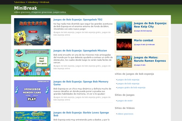 Estandardevideos theme site design template sample