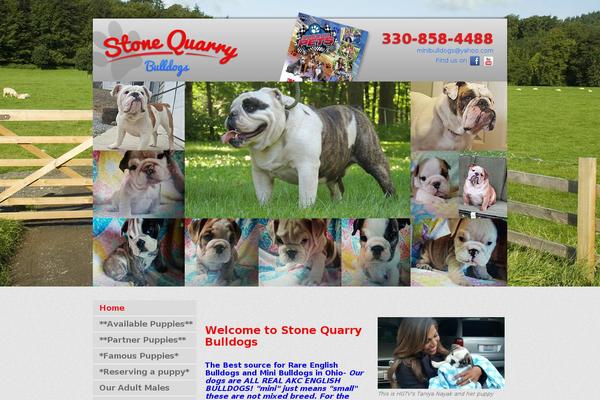 minibulldogsinohio.com site used Stonequarrybulldogsresponsive