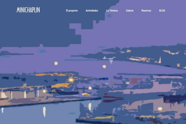 Maxima theme site design template sample
