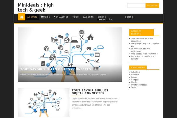 minideal.fr site used TechMag