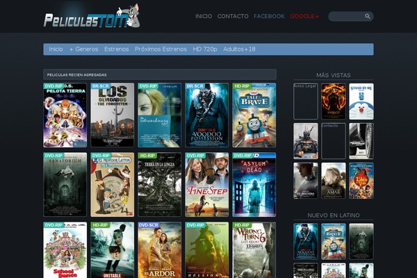 minigamesya.us site used Peliculastom