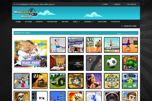 Myarcadetheme theme site design template sample