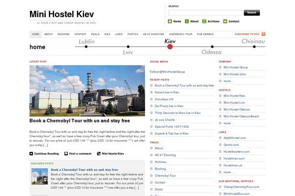 The Morning After theme site design template sample