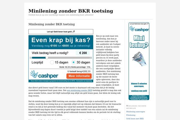 Thesis 1.8.4 theme site design template sample