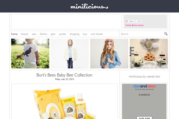 minilicious theme websites examples