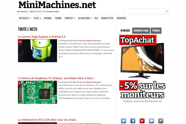 Site using Better-recent-comments plugin