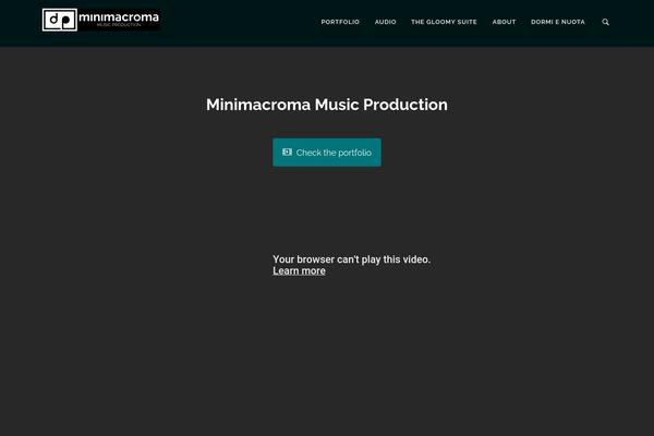 Dp_maxine theme site design template sample