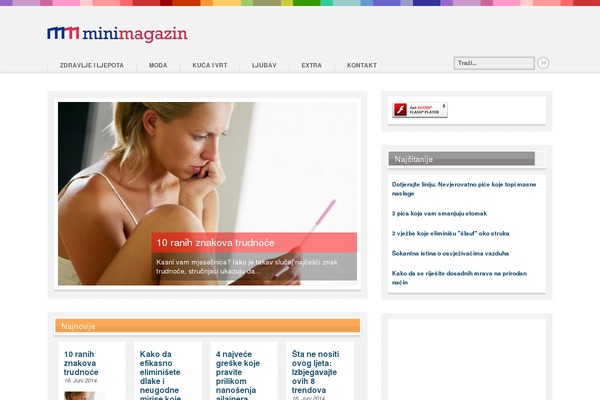 SmartMag theme site design template sample