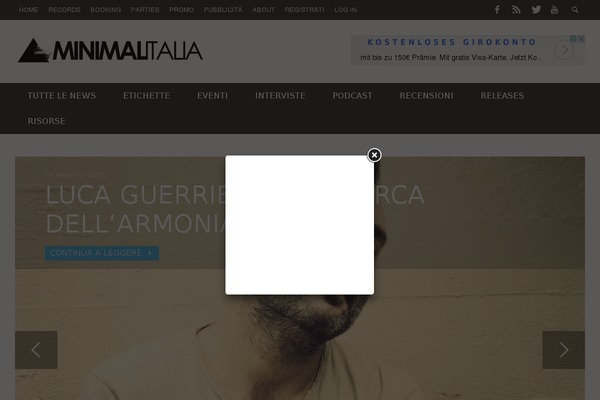 PRESSO theme site design template sample