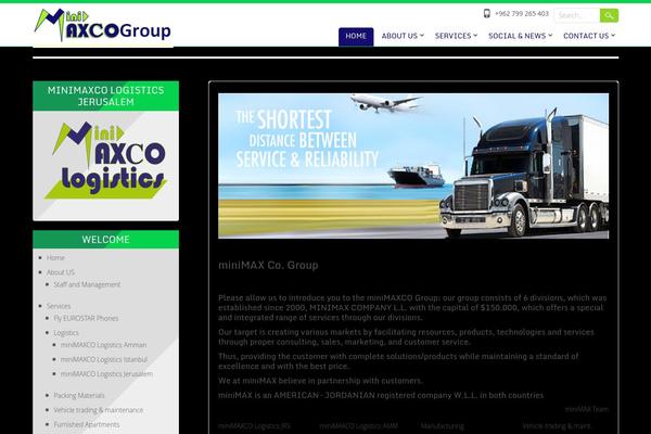 Searchlight theme site design template sample