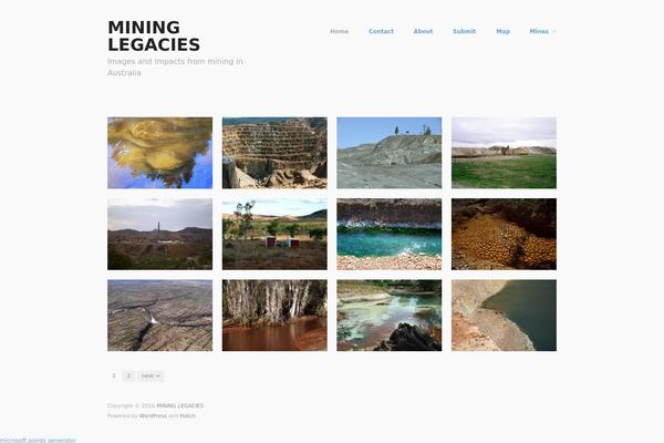 Hatch theme site design template sample