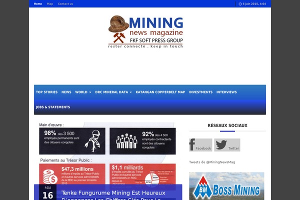 Adams theme site design template sample