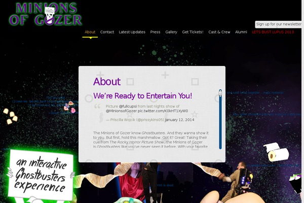 minionsofgozer.com site used Parallaxr