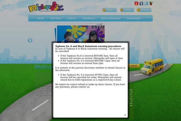 miniopoliz theme websites examples