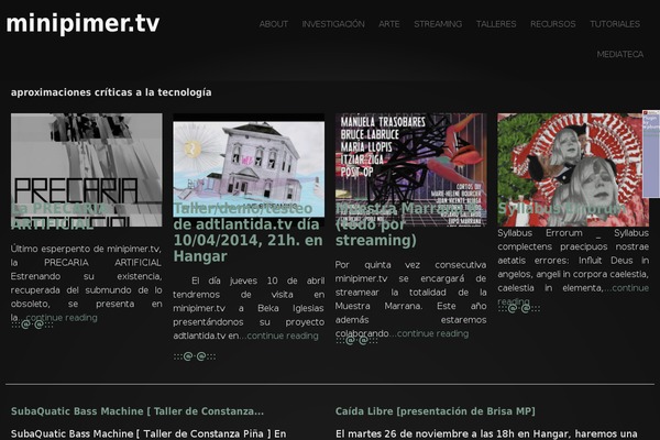 minipimer.tv site used Sagan