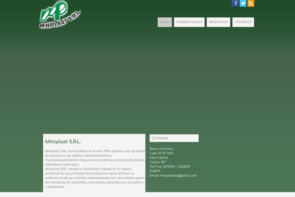 ResponsivePro theme site design template sample