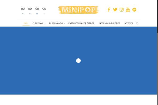 Site using Facebook Widget plugin
