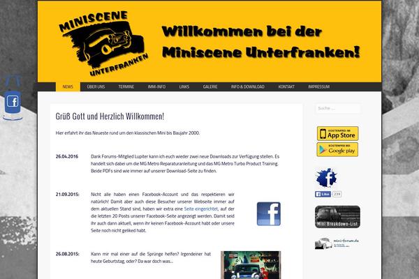 Site using Facebook Social Stream plugin