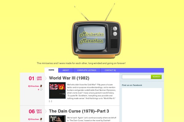 Typebased theme site design template sample