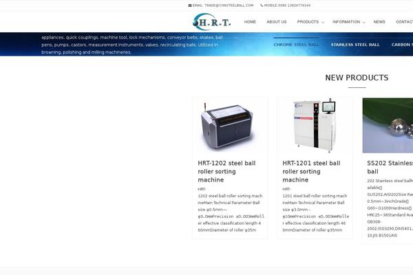 ministeelball.com site used Bizshow-blue