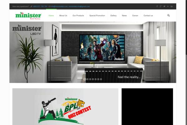 BeTheme theme site design template sample
