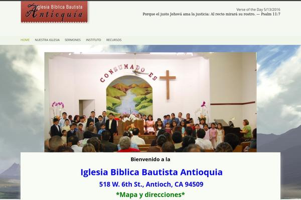 Varsita theme site design template sample