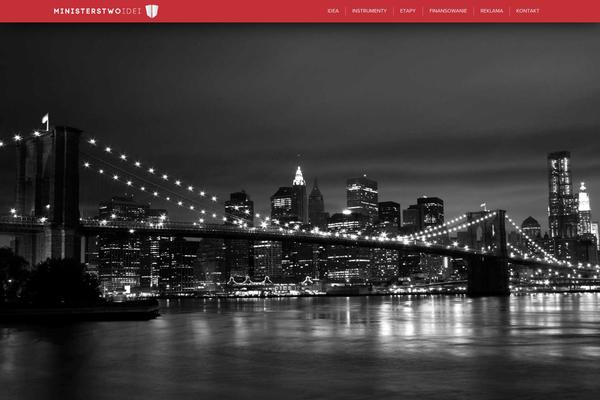 Idea theme site design template sample