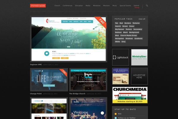 New theme site design template sample