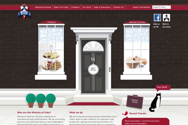 ministryofcake.co.uk site used Moc