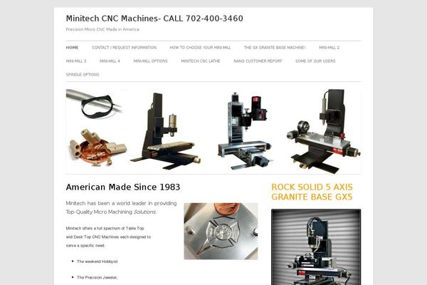 Tiny Forge theme site design template sample