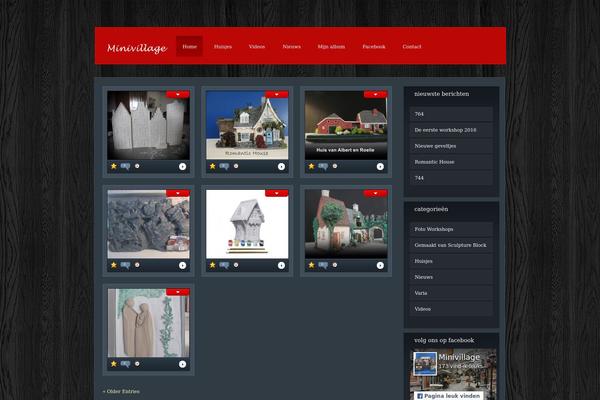 eGallery theme site design template sample