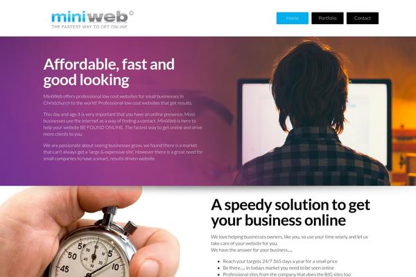 Mega theme site design template sample