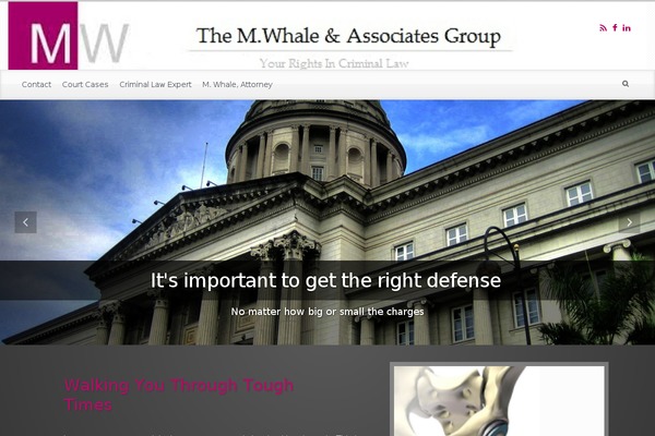 minkewhale.org site used Brigsby